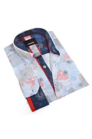 Multi Paisley Button Down Shirt