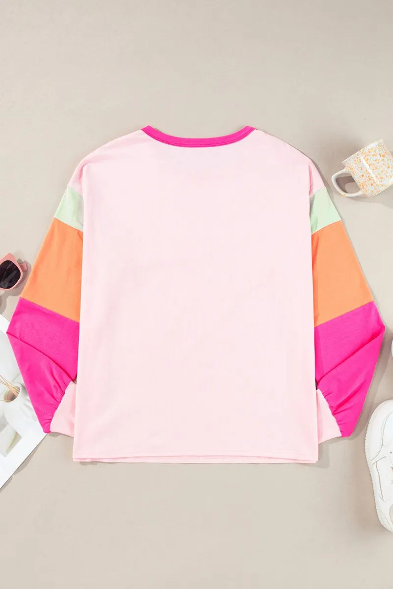 Multicolor Stitch Sweater