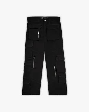 MULTIPOCKET CARGOPANTS BLACK