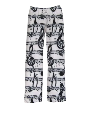 Music Notes Lounge Pants
