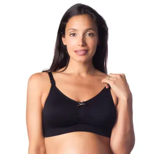 My Necessity Maternity Sleep Bra Jet Black - Hotmilk