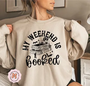 My Weekend is Booked Adult Shirt