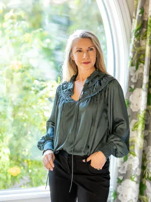 Myra Ruffle Top