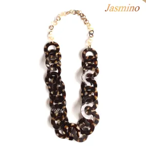 Mystical Buffalo Horn Necklace J17363, Made by Natural Material