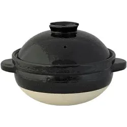 NAGATANIEN KAMADO SAN 1- Rice Cup 18.5cm Donabe Rice Cooker Clay Pot