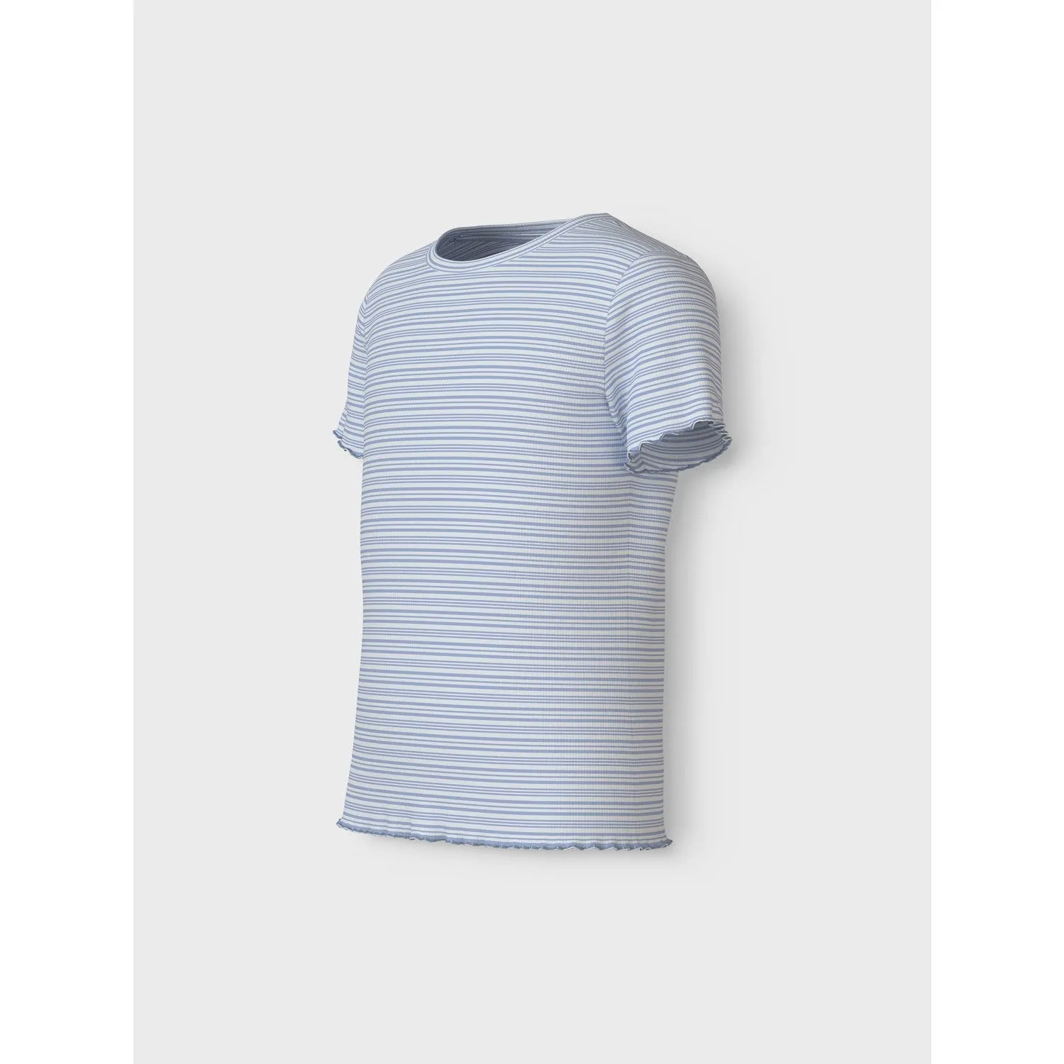 Name It Chambray Blue Vemma Aop Slim T-Shirt
