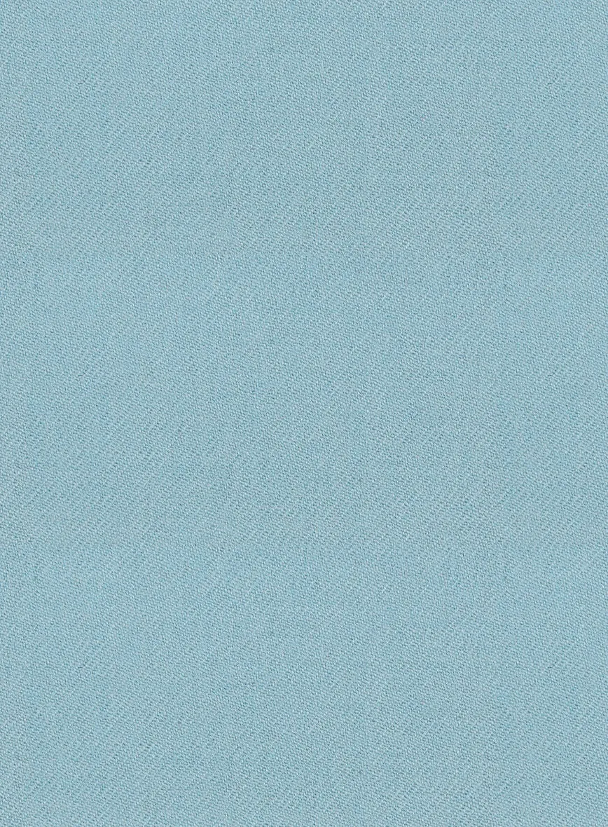 Naples Light Blue Tweed Pants