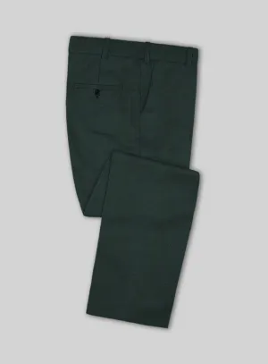 Napolean Intense Green Wool Pants