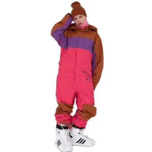 NAPPING WOMEN J-2 AXA ONE PIECE SNOWSUIT-PINK