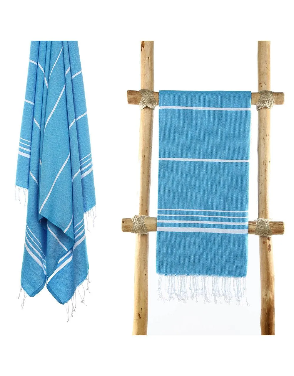 Narrow Stripe Turkish Beach Towel
