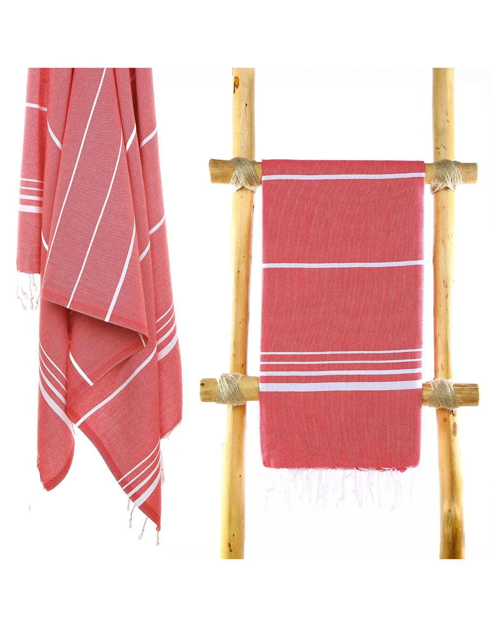 Narrow Stripe Turkish Beach Towel