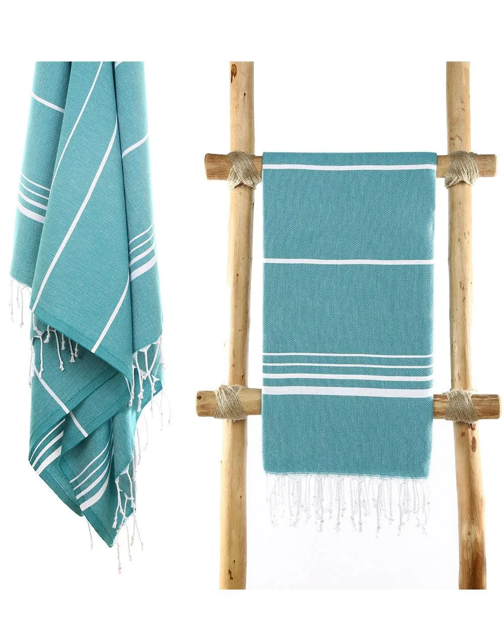Narrow Stripe Turkish Beach Towel