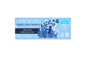 Natracare Organic Super Tampons 20 Tampons