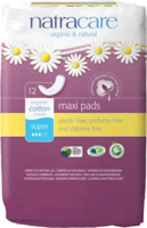 Natracare Super Pads (12 Count)