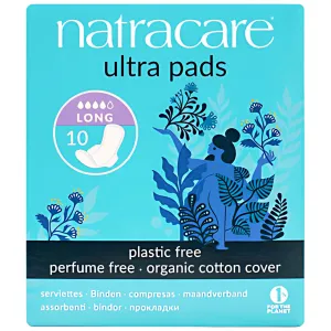 Natracare Ultra Long Period Pads 10ct