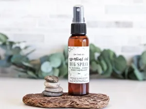 Natural Bug Spray 2oz - Essential Oil Insect Repellent