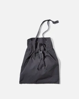 Natural-Dyed Recycled Cotton Multi Bag - Charcoal