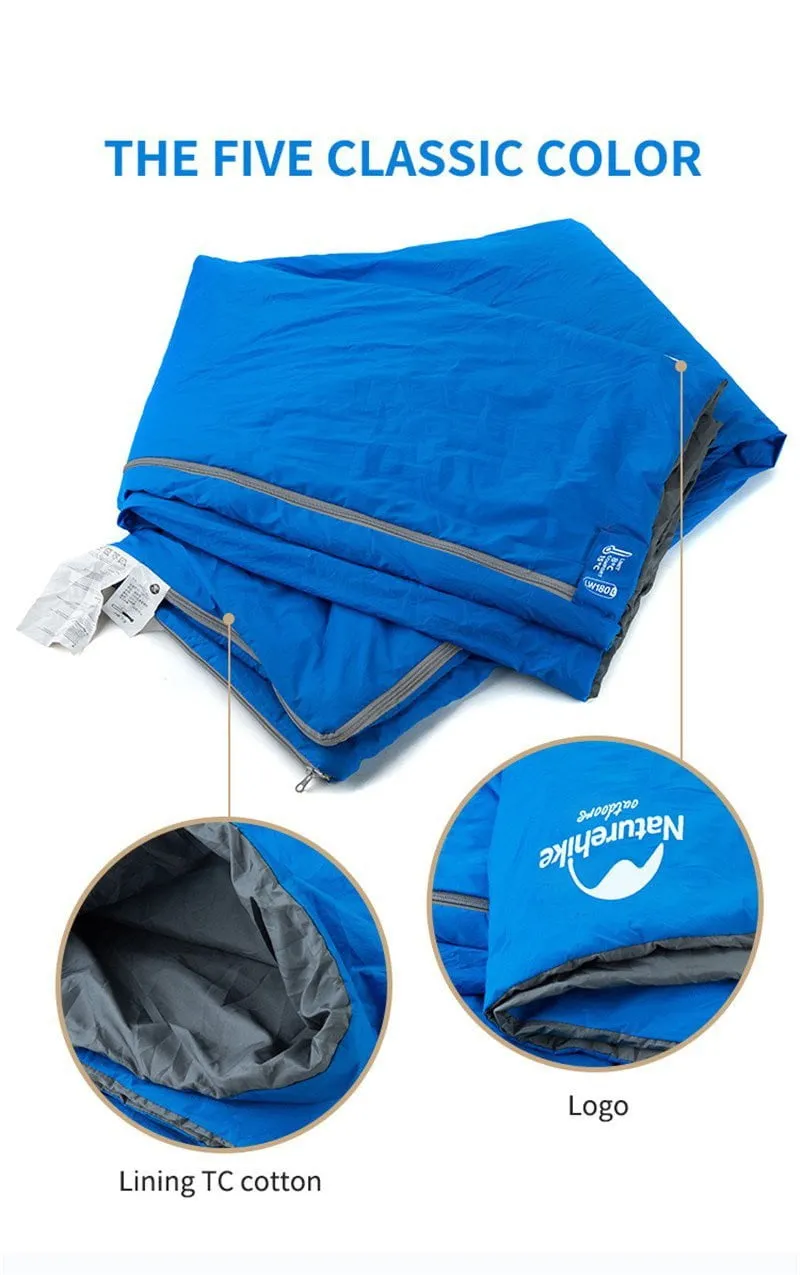 Naturehike Sleeping Bag Ultralight Portable- Outdoor/ Spring Autumn