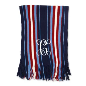 Navy & Red All American Scarf