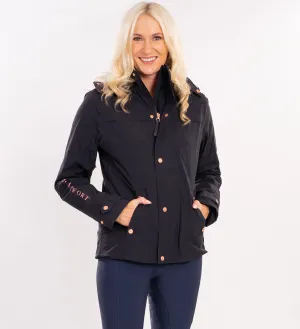 Navy & Rose Gold Training Coat - Short
