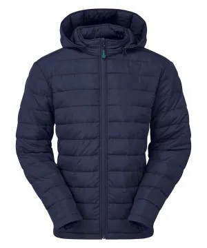 Navy - Delmont recycled padded jacket