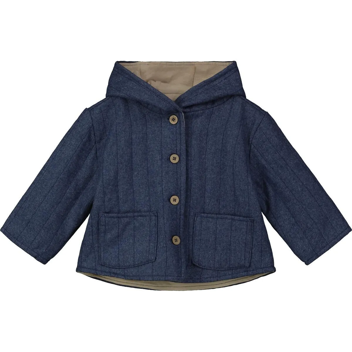 Navy Fall Baby Jacket