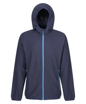 Navy/French Blue - Navigate full zip-fleece