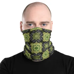 Neck Gaiter Green Beads Designed by Robert Bowen