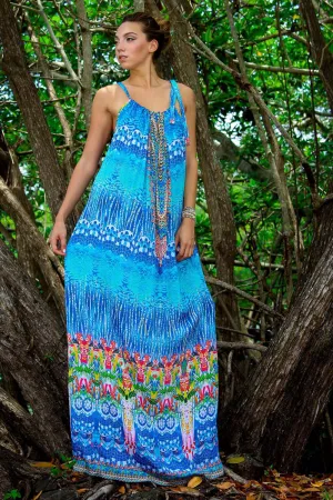 Neck Lace / Hatler Neck Dress For Beach Cover Up
