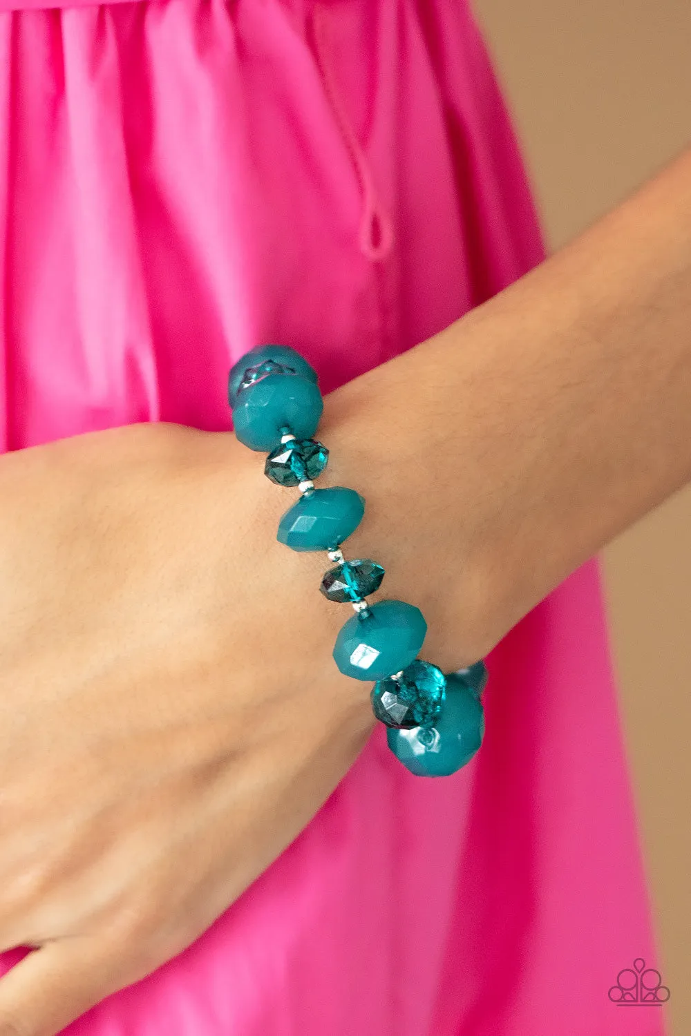Necklaces Happy-GLOW-Lucky - Blue