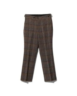 Needles Side Tab Trouser - W/AC/C/N/R Twill Plaid