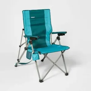 New - 3 Position Tension Recliner Outdoor Portable Camp Chair Green - Embark