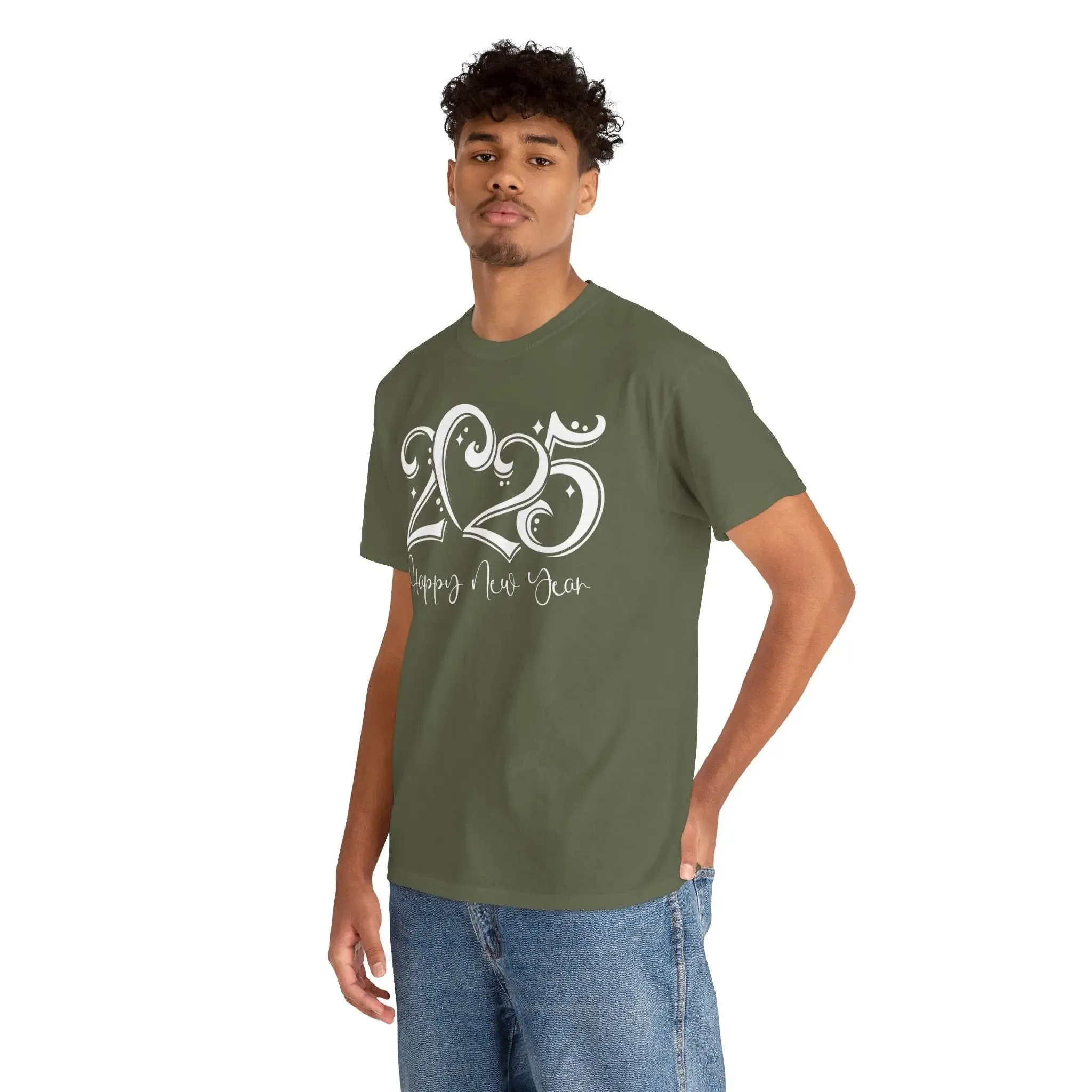New Years 2025 Cotton Unisex T-shirt
