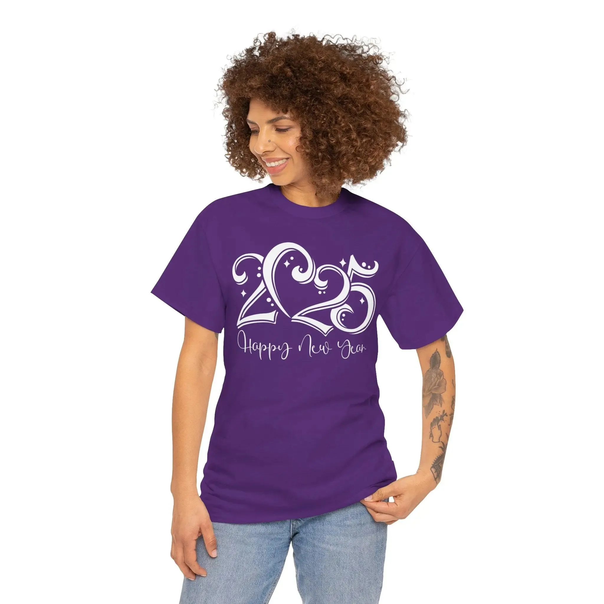 New Years 2025 Cotton Unisex T-shirt