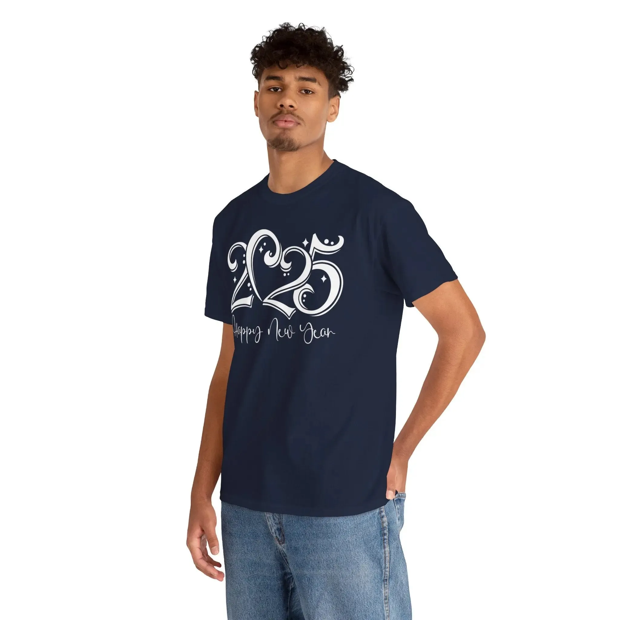 New Years 2025 Cotton Unisex T-shirt