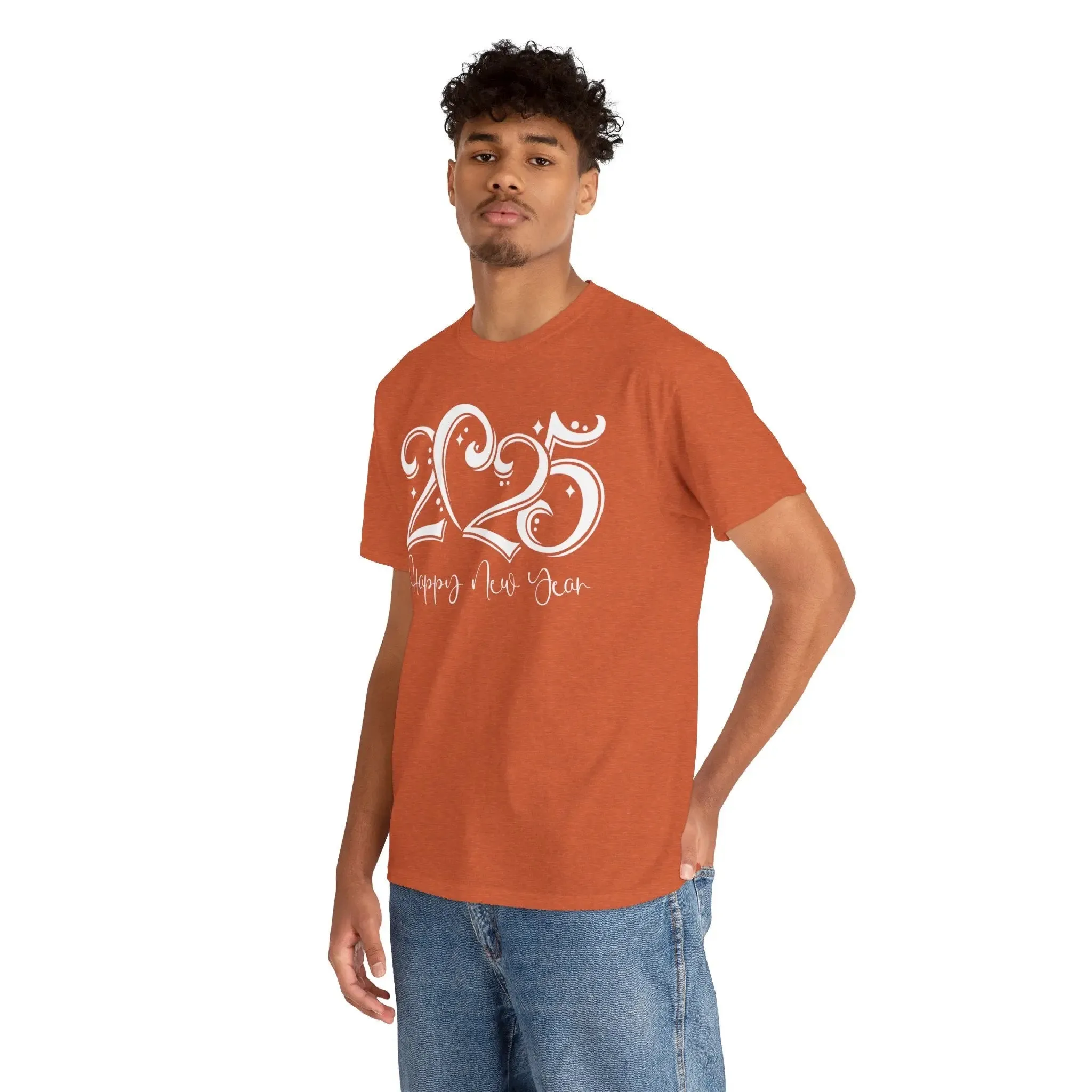 New Years 2025 Cotton Unisex T-shirt