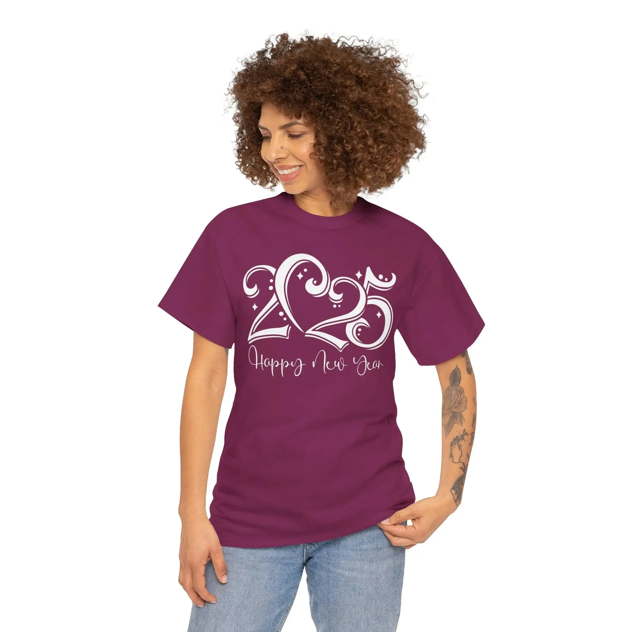 New Years 2025 Cotton Unisex T-shirt