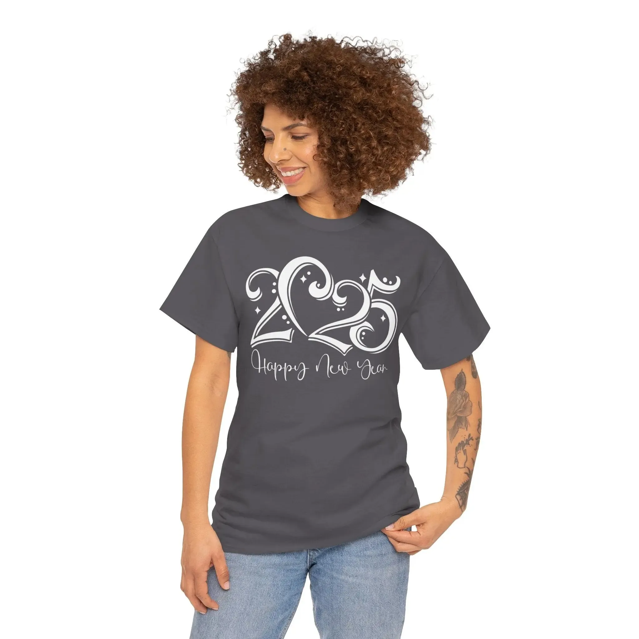 New Years 2025 Cotton Unisex T-shirt