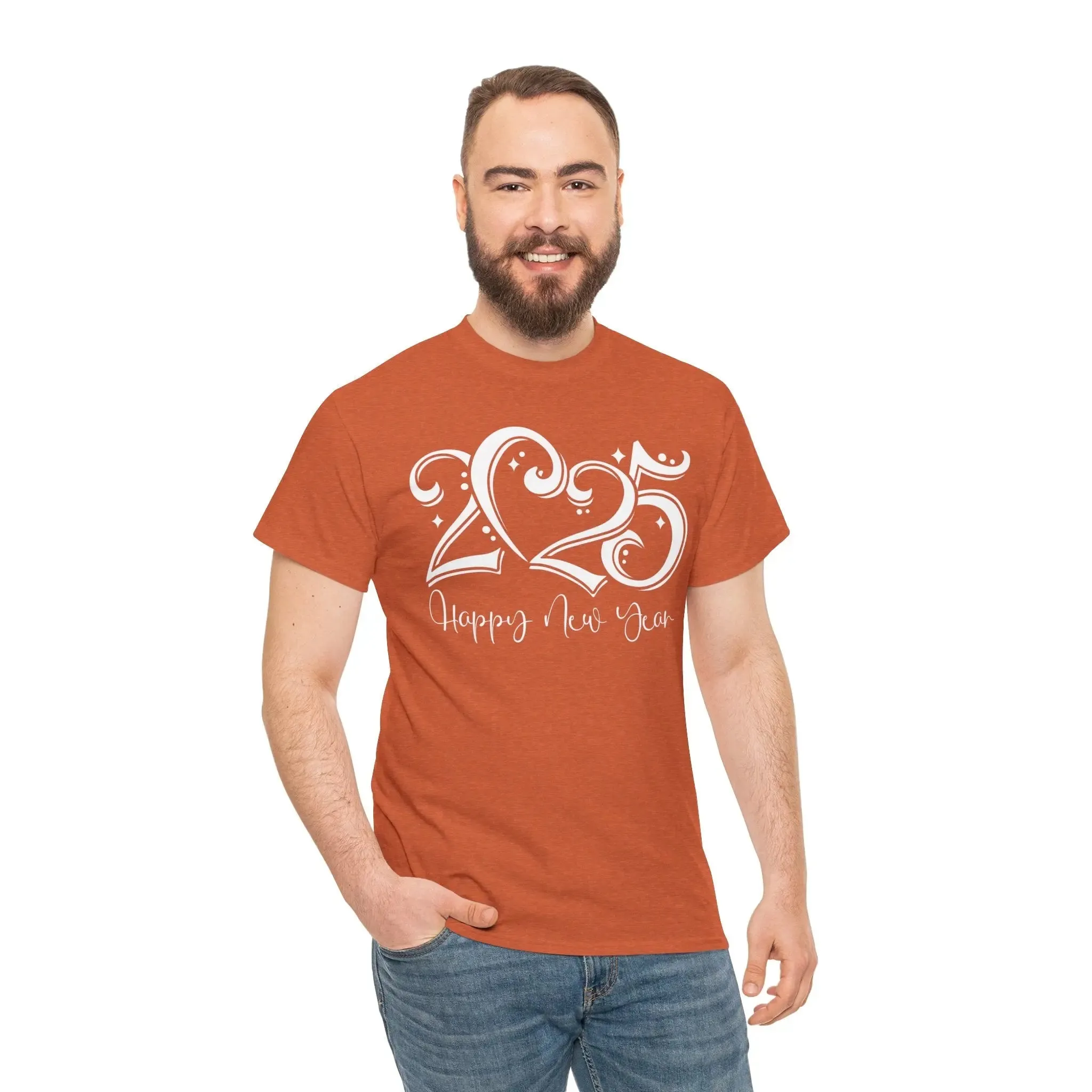 New Years 2025 Cotton Unisex T-shirt
