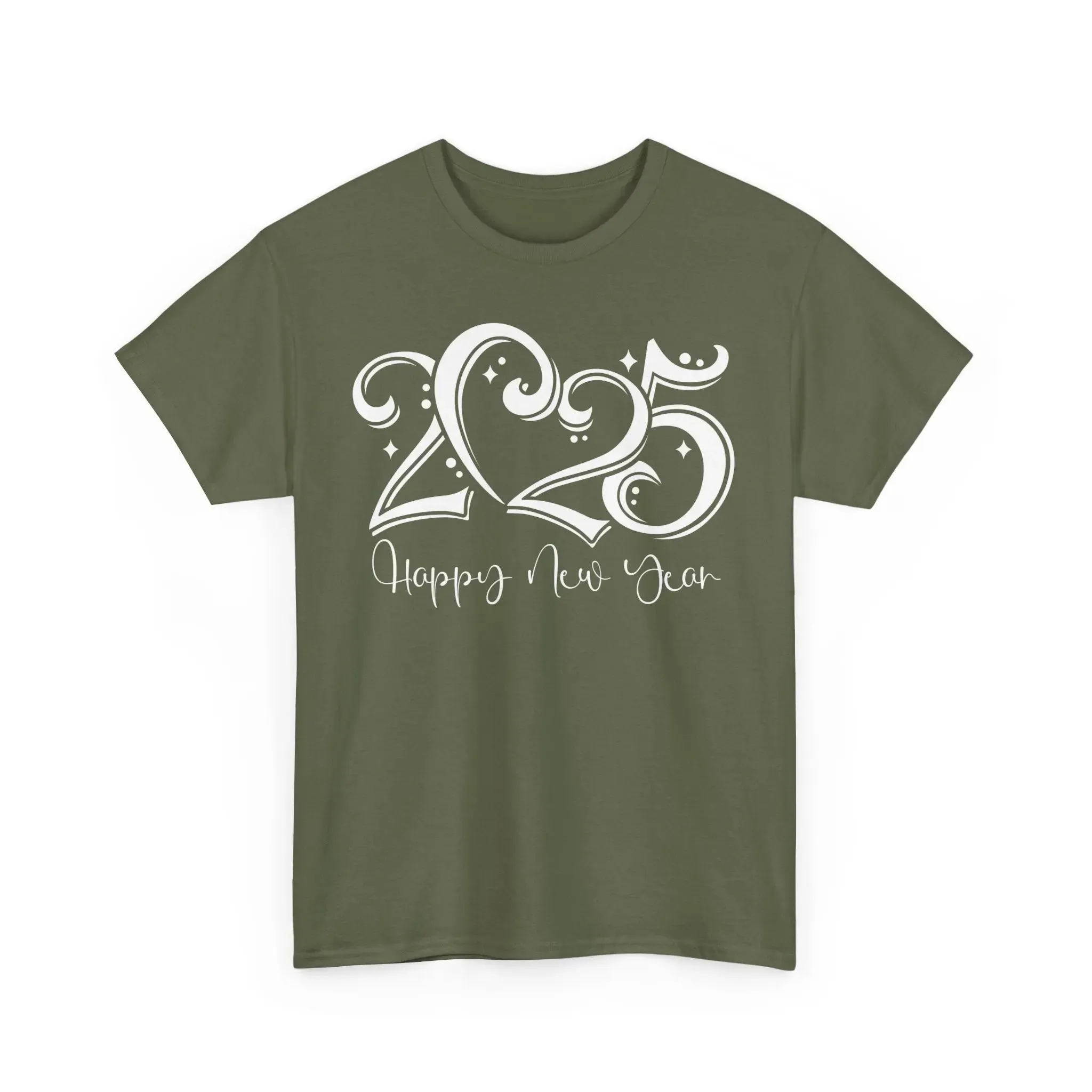 New Years 2025 Cotton Unisex T-shirt