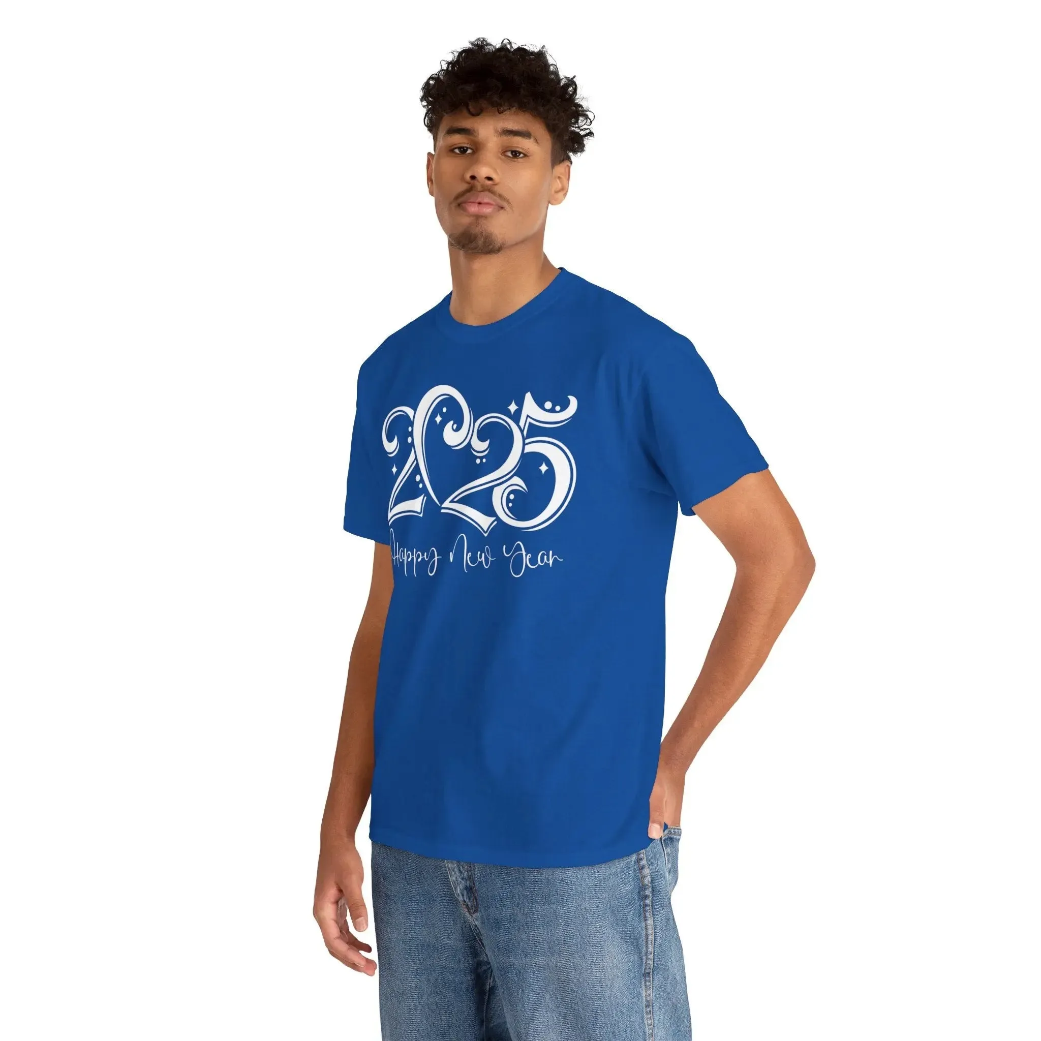 New Years 2025 Cotton Unisex T-shirt