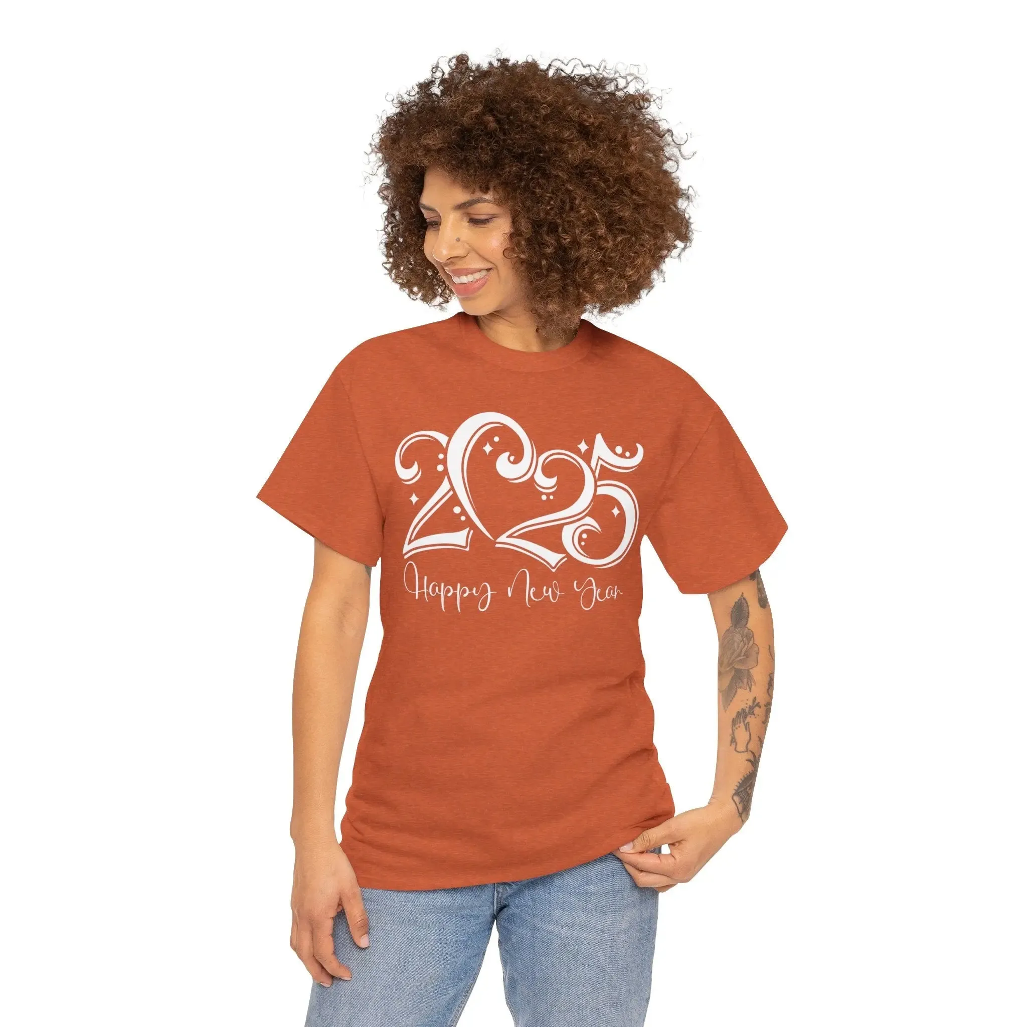 New Years 2025 Cotton Unisex T-shirt