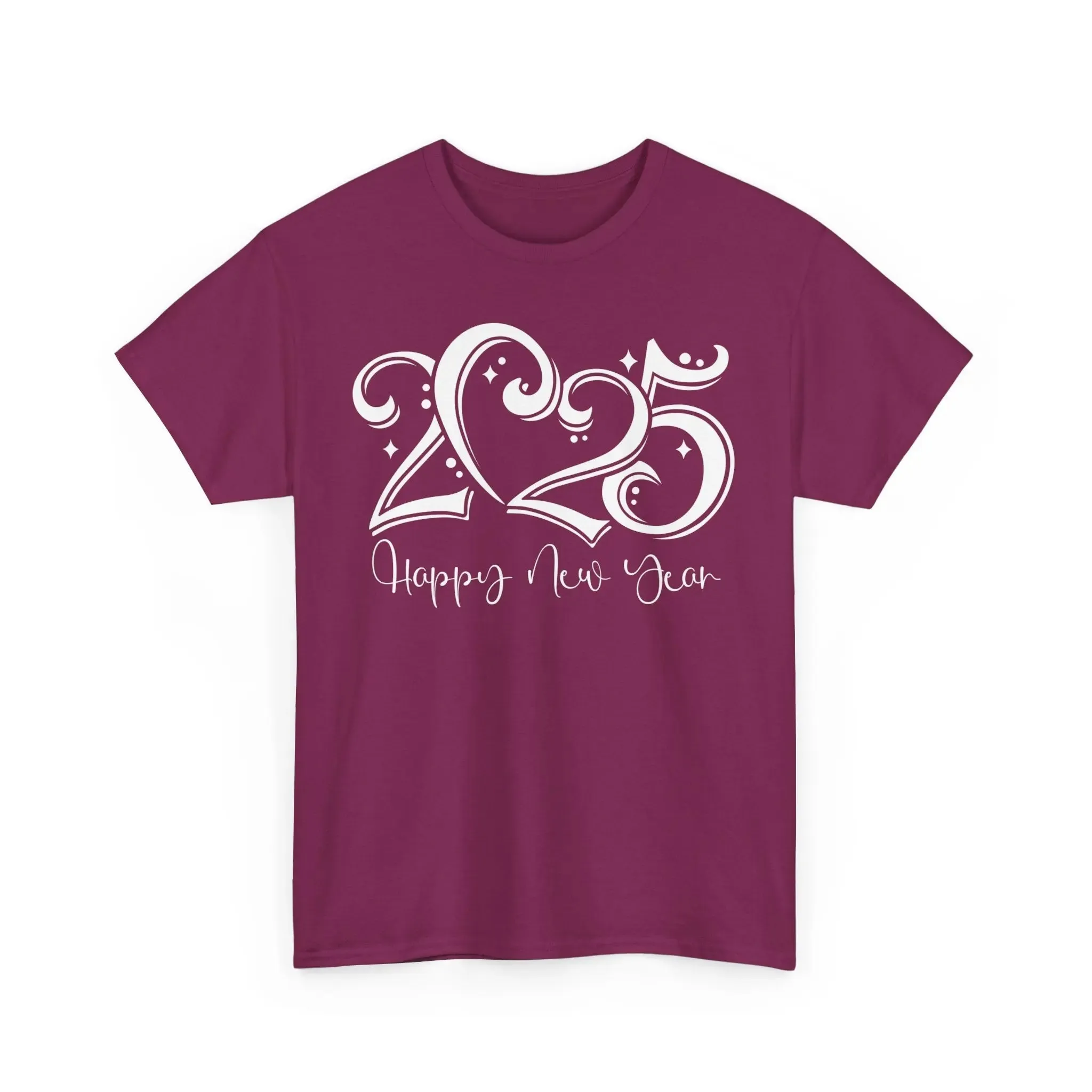 New Years 2025 Cotton Unisex T-shirt