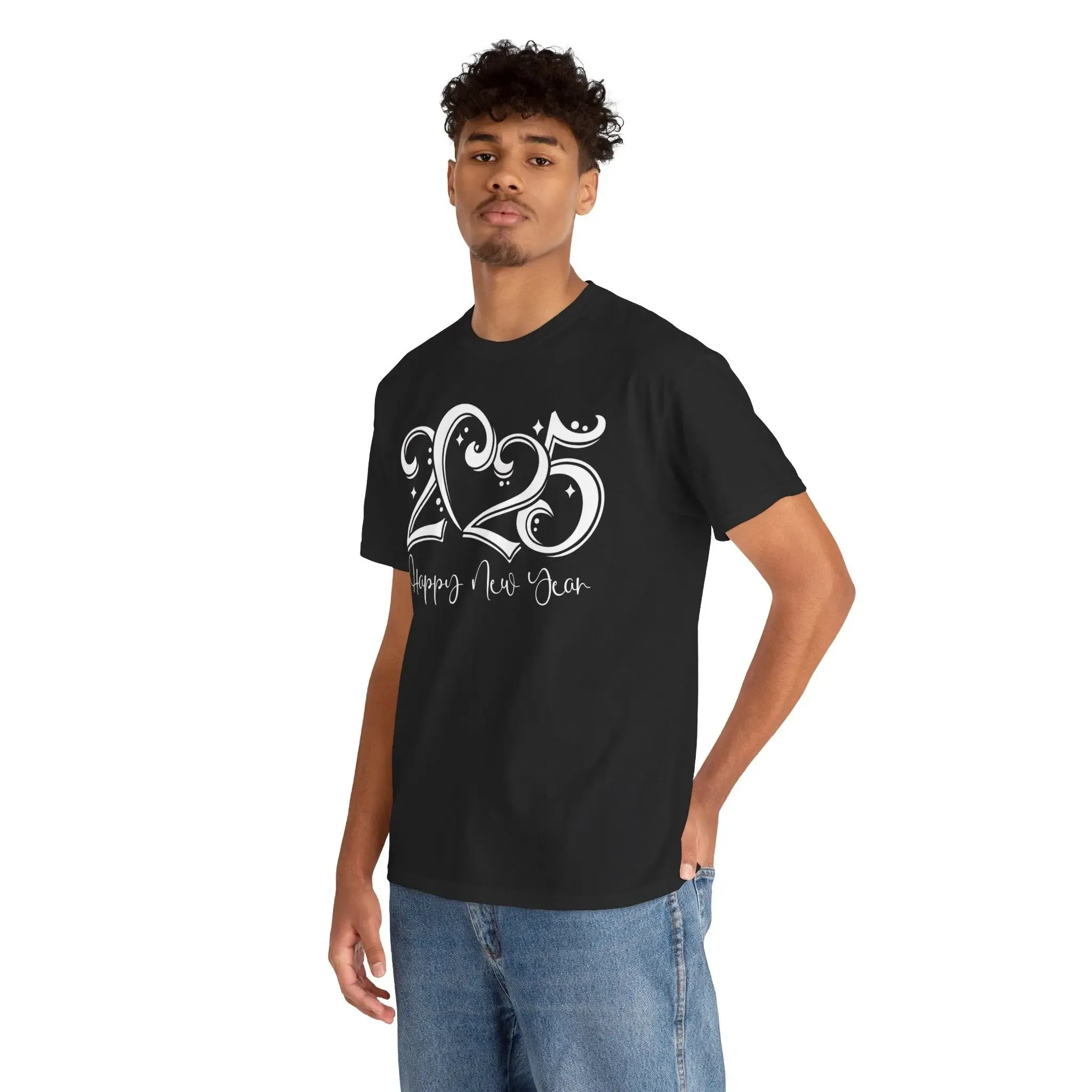 New Years 2025 Cotton Unisex T-shirt