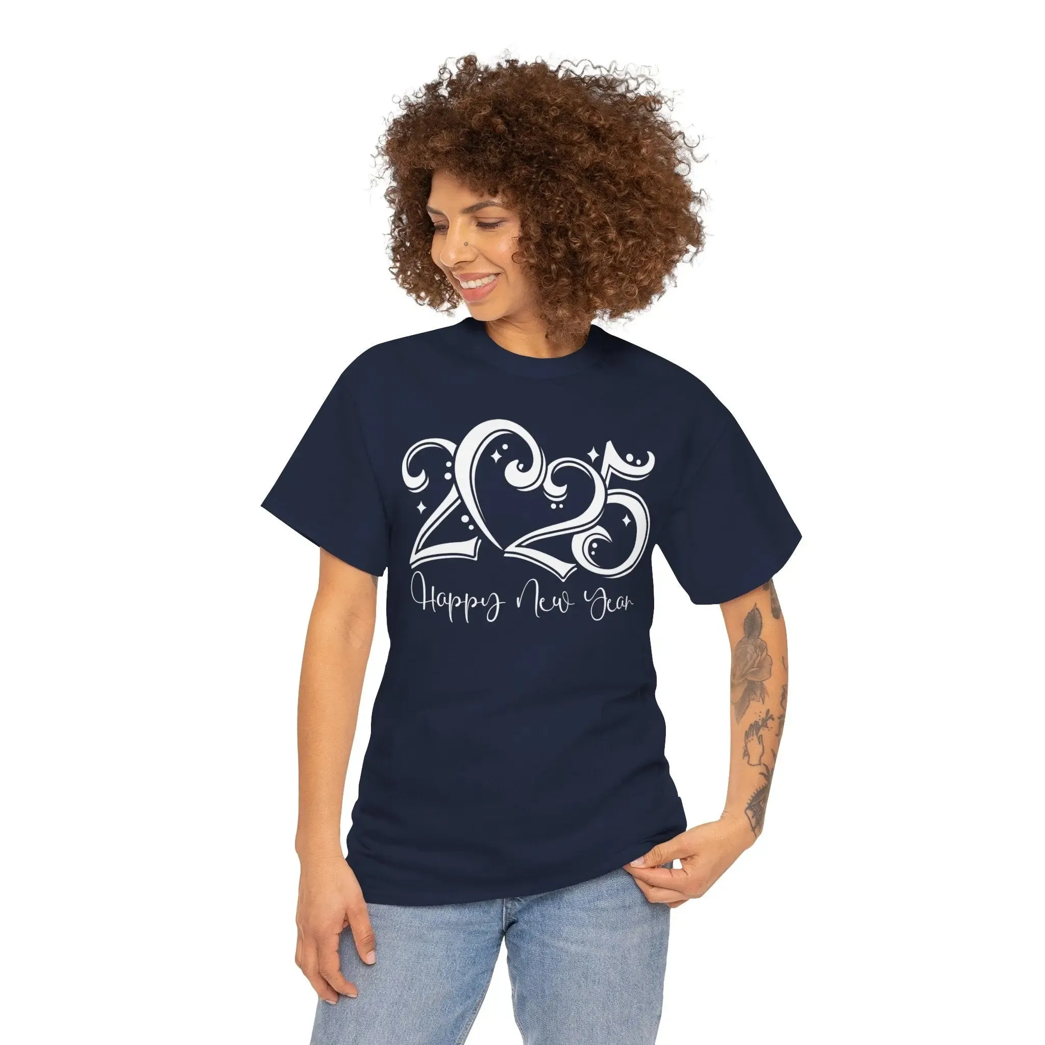 New Years 2025 Cotton Unisex T-shirt