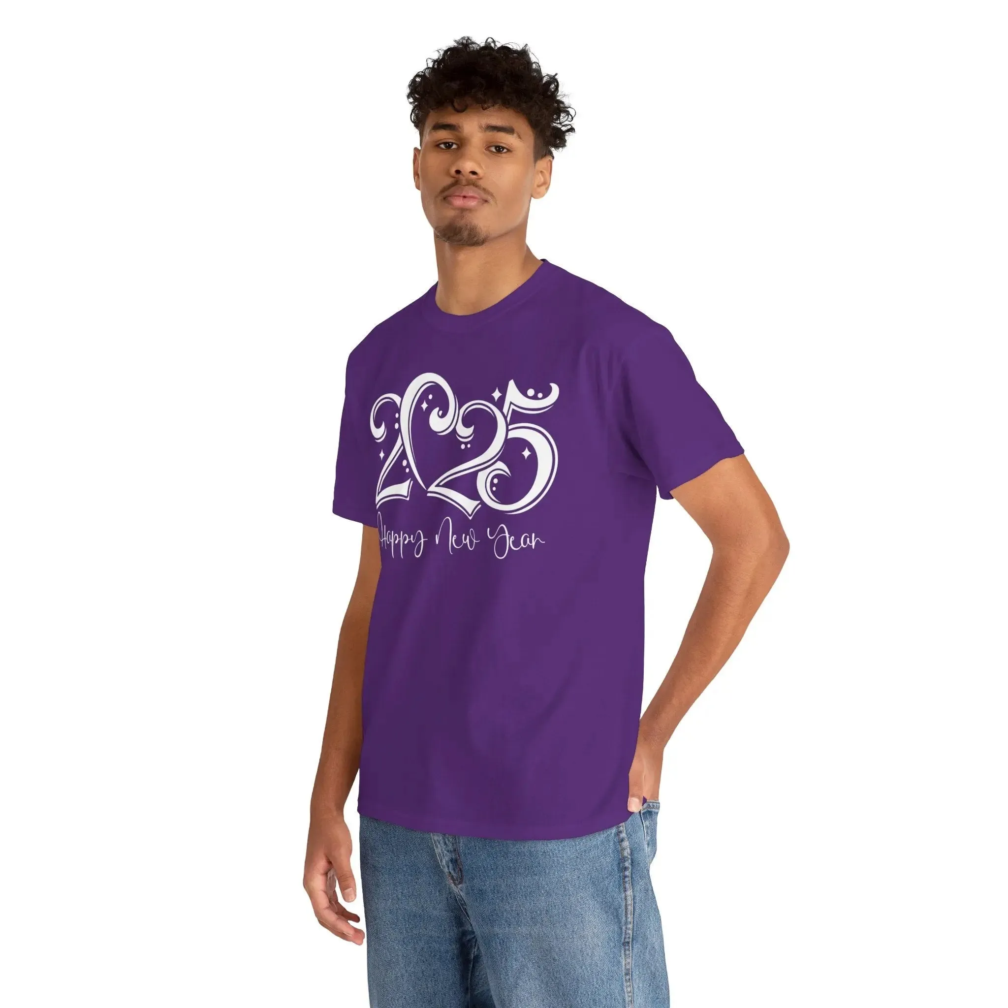 New Years 2025 Cotton Unisex T-shirt