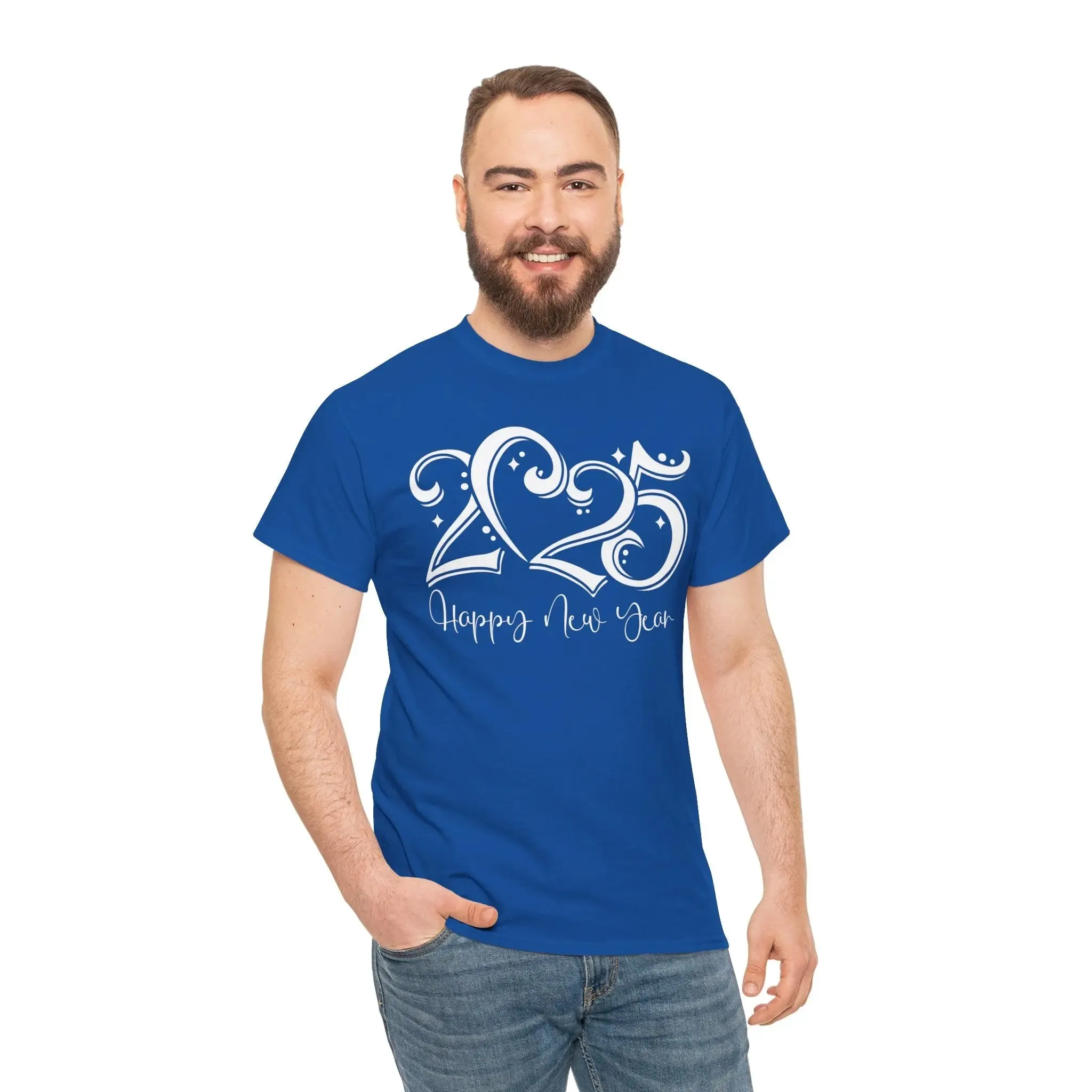 New Years 2025 Cotton Unisex T-shirt