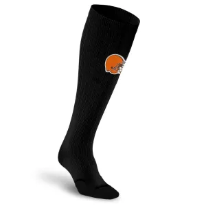 NFL Black Compression Socks, Cleveland Browns