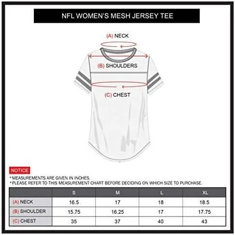 NFL Official Women's Super Soft Mesh Jersey T-Shirt|New York Jets