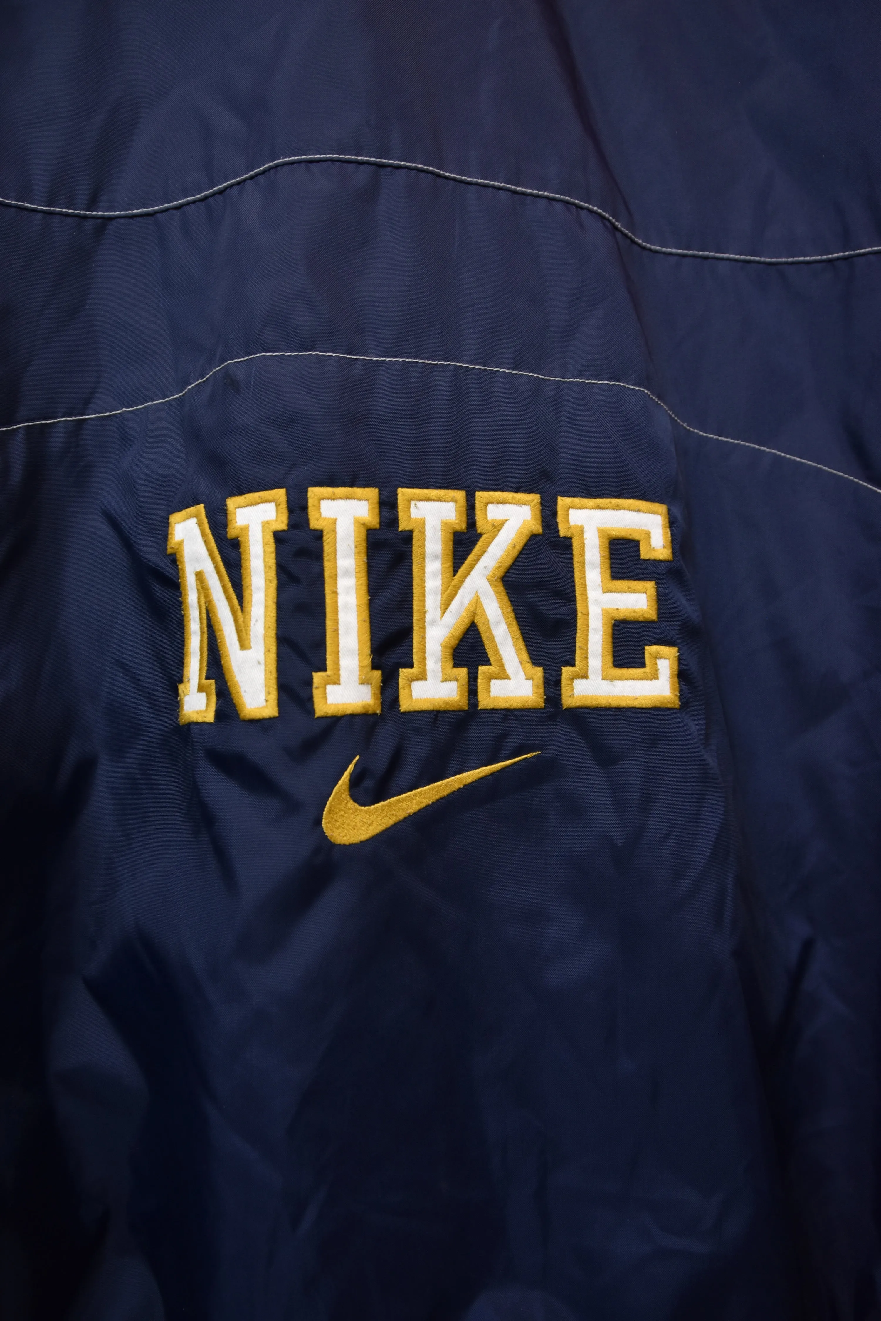 NIKE dunkelblauer Nike Nylon Jumper, Gr. XL